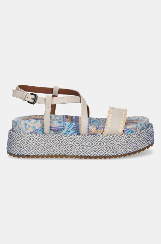 Кожени сандали Kurt Geiger London Chelsea Flatform Sandal