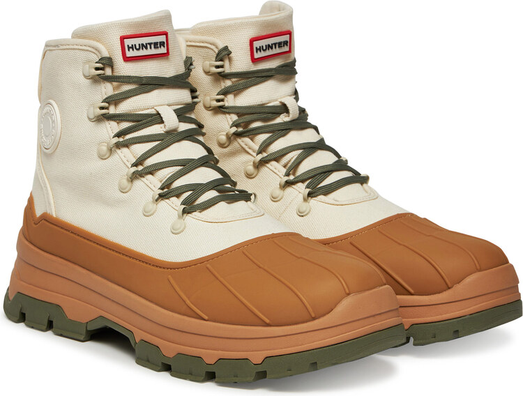 Туристически oбувки Hunter HFRM0053251 Екрю
