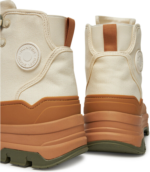 Туристически oбувки Hunter HFRM0053251 Екрю