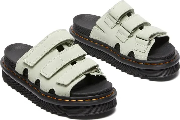 Велурени чехли Dr. Martens Raine