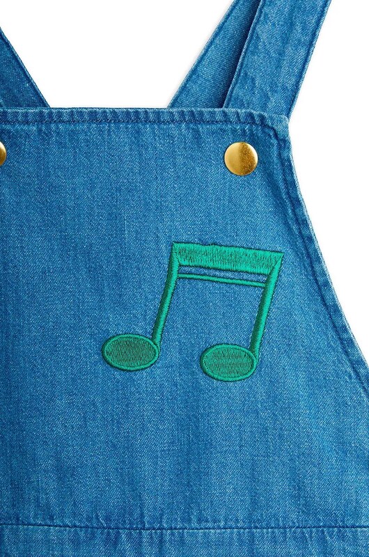 Детски дънков гащеризон Mini Rodini Note