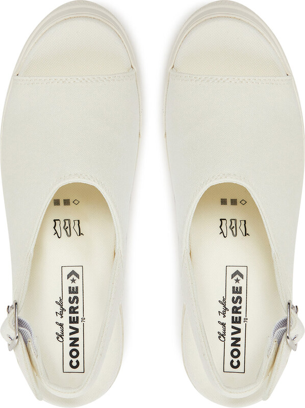 Сандали Converse Chuck 70 De Luxe Heel Sandal Platform A13796C Екрю