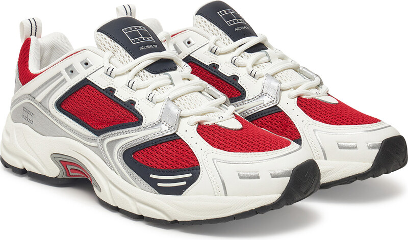 Сникърси Tommy Jeans Archive`97 OG EM0EM01595 Бял