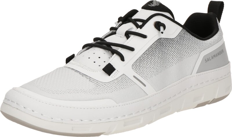 SALAMANDER Ниски маратонки сиво / черно / бяло