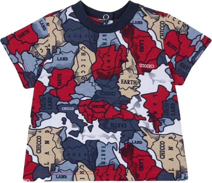 CHICCO Boys Tee Red Printed