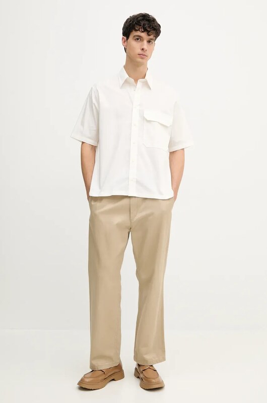 Памучна риза Armani Exchange