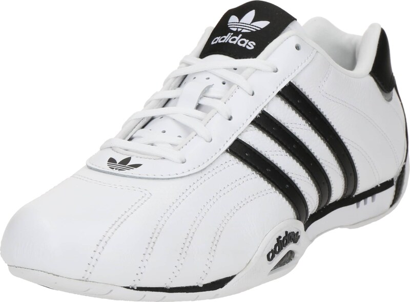 ADIDAS ORIGINALS Ниски маратонки 'ADIRACER' черно / бяло