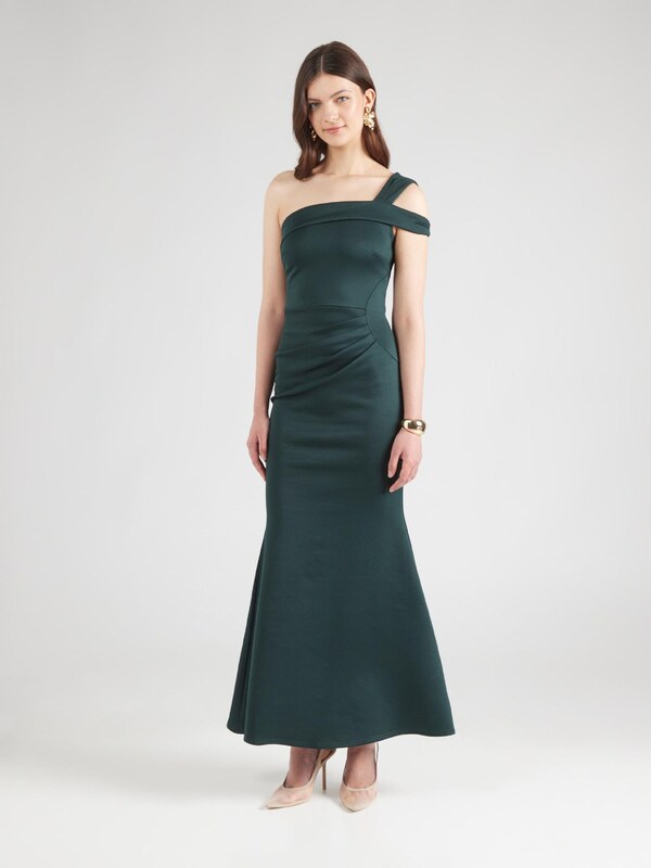 Lipsy Вечерна рокля тъмнозелено