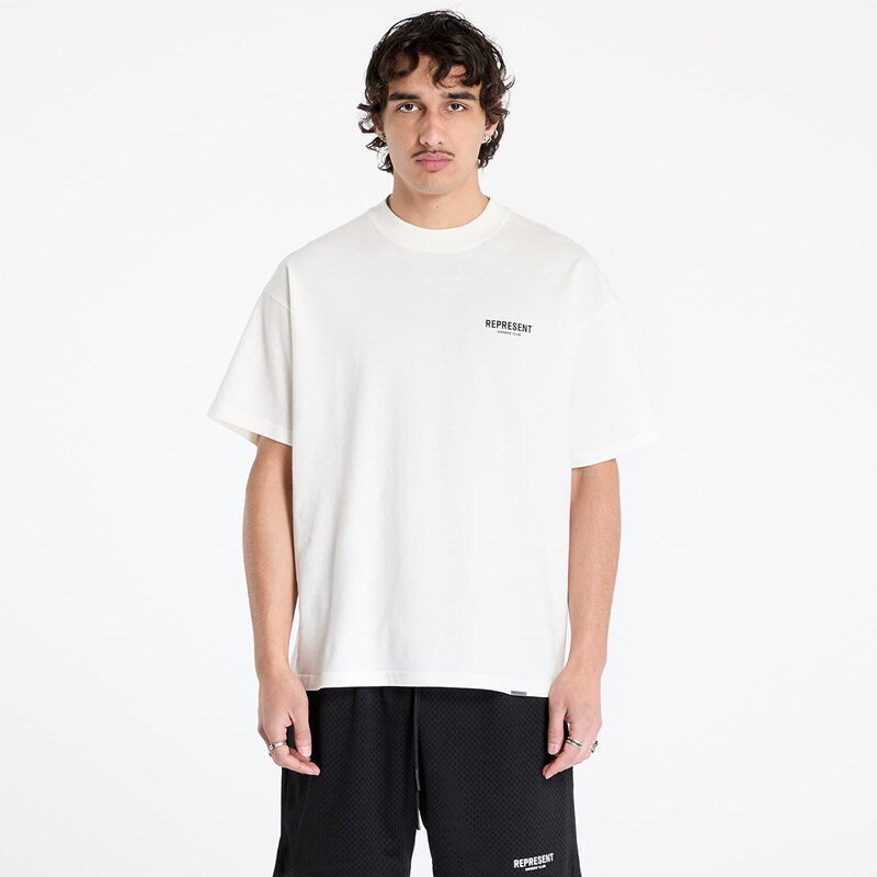 Тениска REPRESENT Represent Owners Club T-Shirt Flat White XL