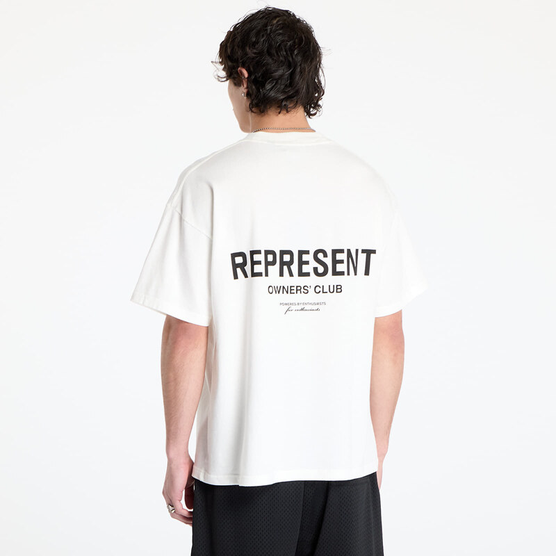 Тениска REPRESENT Represent Owners Club T-Shirt Flat White XL