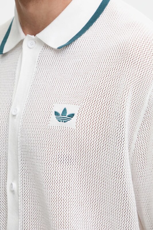Памучна риза adidas Originals Knitted Shirt