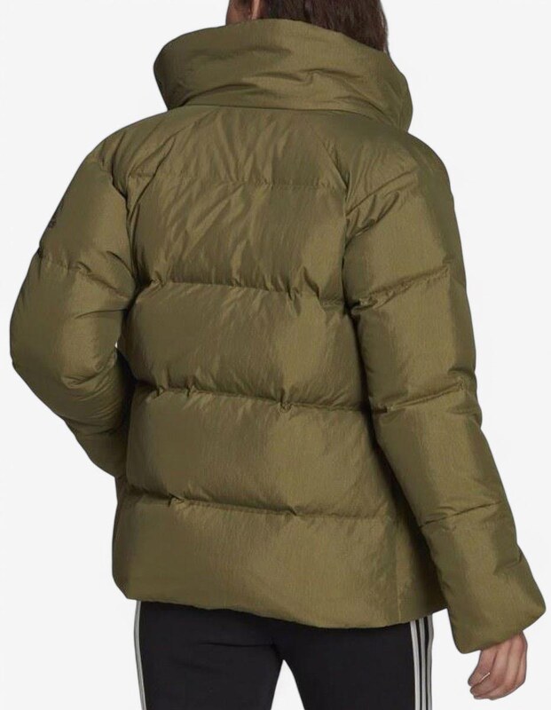 ADIDAS Big Baffle Down Jacket Green