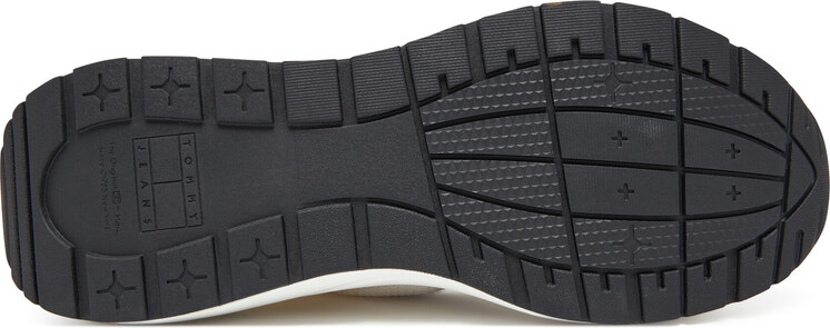 Сникърси Tommy Jeans Tjm Runner Knitted EM0EM01580 Екрю