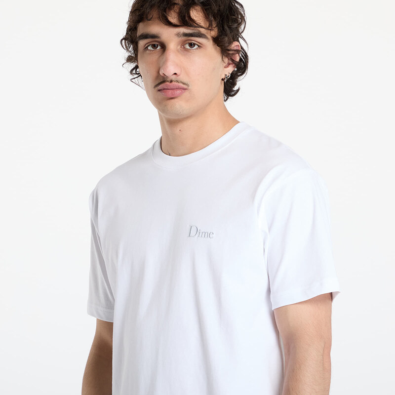 Тениска DIME Classic Small Logo T-Shirt UNISEX White M