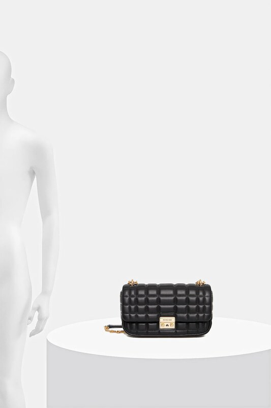 Кожена чанта MICHAEL Michael Kors TRIBECA