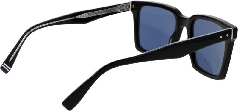 Tommy Hilfiger Black Men Sunglasses