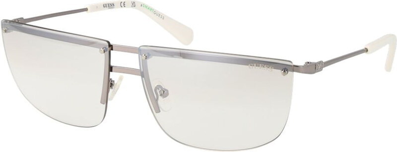 Guess Silver Unisex Sunglasses