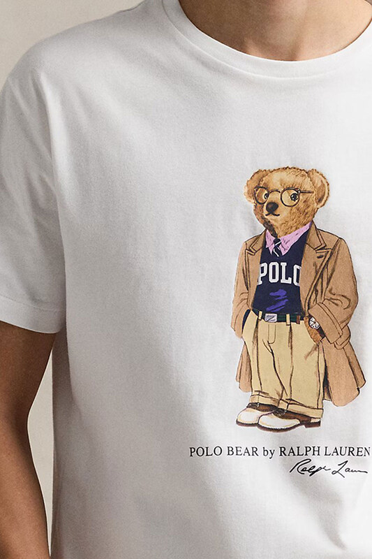 POLO RALPH LAUREN T-Shirt Sscncmslm1-Short Sleeve 710974584001 100 white