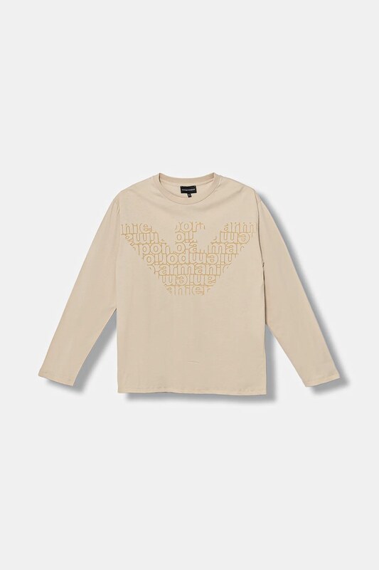 Детска блуза с дълги ръкави Emporio Armani