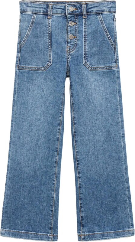 MANGO KIDS Дънки 'UTILITY1' син деним