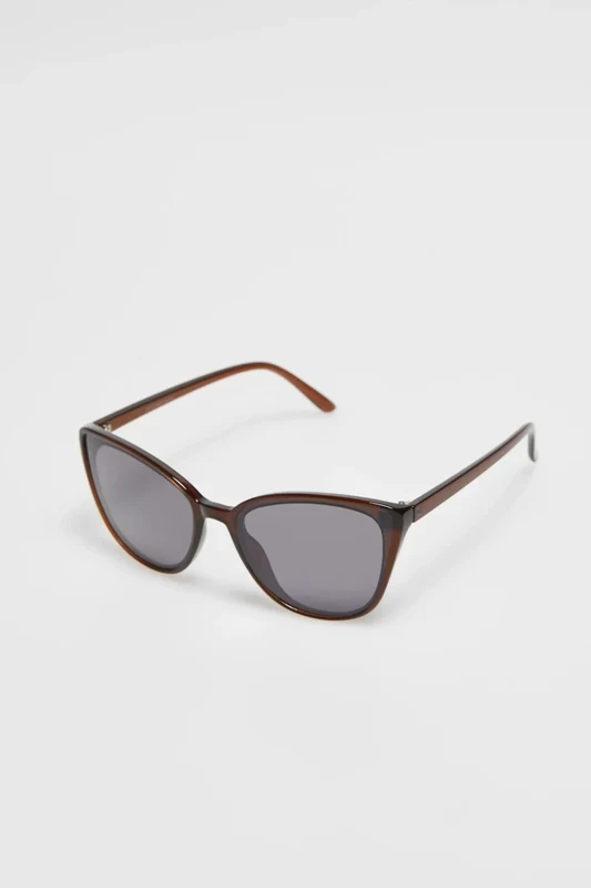 Marisse Brown Cat-Eye Sunglasses