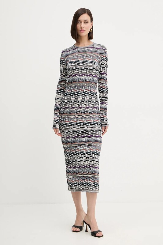 Вълнена рокля Missoni