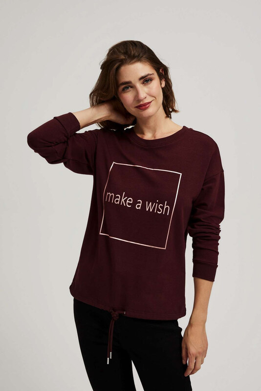 Marisse Simple Sweatshirt With A Print