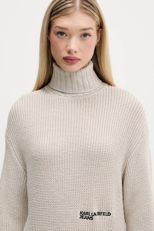Пуловер с вълна Karl Lagerfeld Jeans