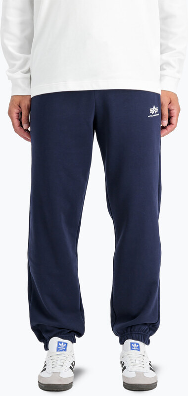 Alpha Industries мъжки панталони Basic Small Logo II Jogger ultra navy