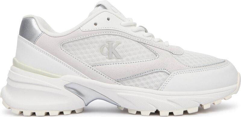 Сникърси Calvin Klein Hike Runner Mesh Mix Met Mg YW0YW02009 Бял