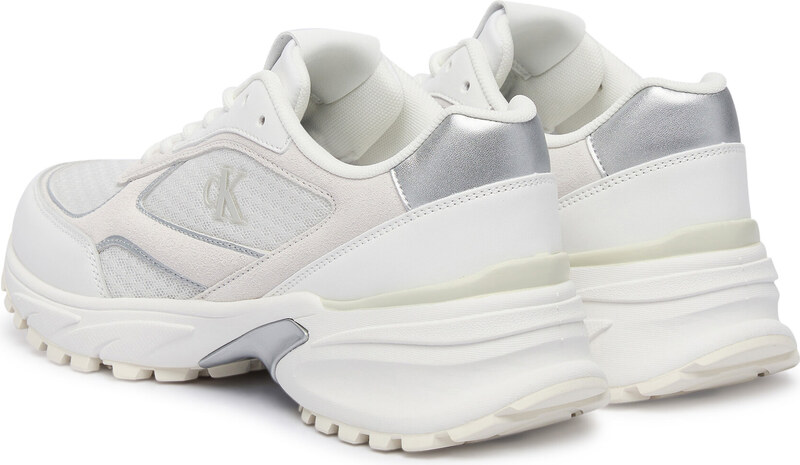 Сникърси Calvin Klein Hike Runner Mesh Mix Met Mg YW0YW02009 Бял