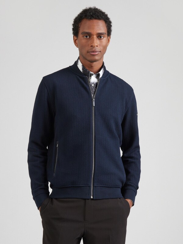 bugatti Плетена жилетка морскосиньо