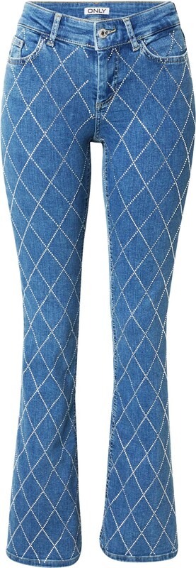 ONLY Дънки 'ONLBLUSH' син деним / сребърно