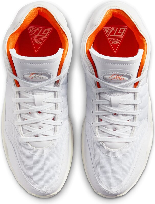 Nike Air Zoom G.T. Hustle 2 "White Safety Orange" - мъже - Кецове Nike - Бяло - DJ9405-104