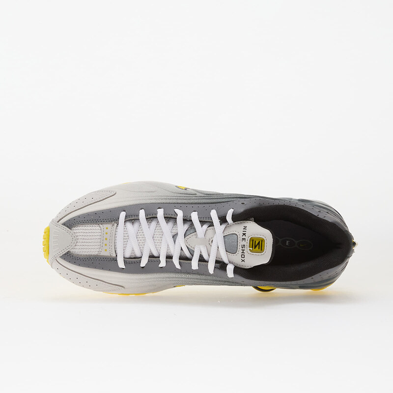 Nike Shox R4 Se Vast Grey/ Brt Citron-Lt Graphite-Smoke Grey-White-Black