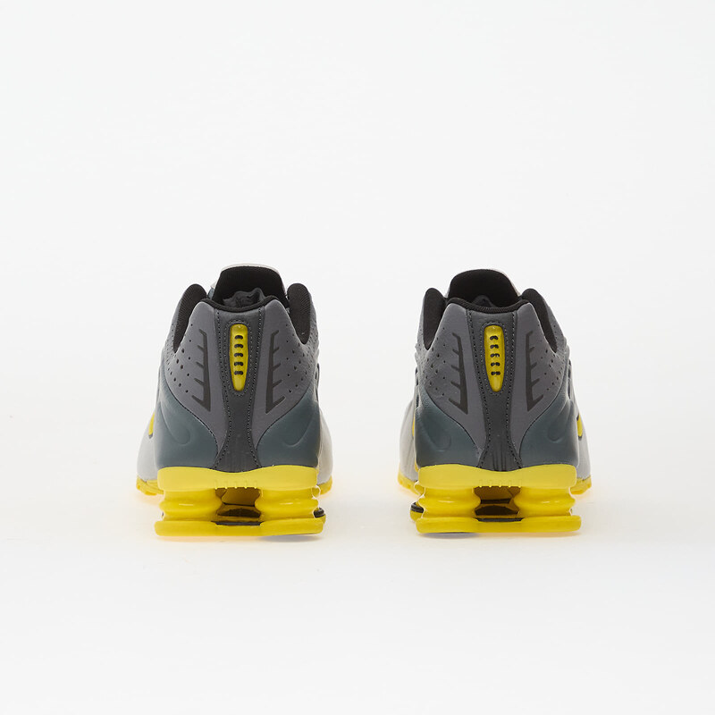 Nike Shox R4 Se Vast Grey/ Brt Citron-Lt Graphite-Smoke Grey-White-Black
