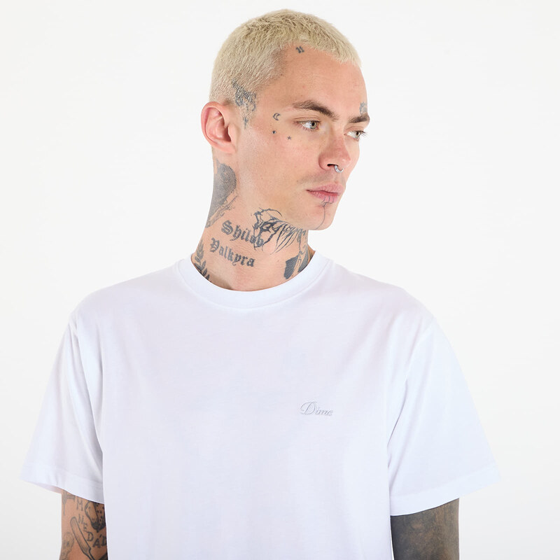 Тениска Dime Cursive Small Logo T-Shirt UNISEX White XL
