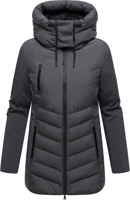 MARIKOO Зимно яке 'Tivaa XVI' антрацитно черно