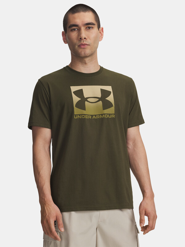 Men's Under Armour UA M BOXED SPORTS UPDATED SS-GRN - Men's T-Shirt