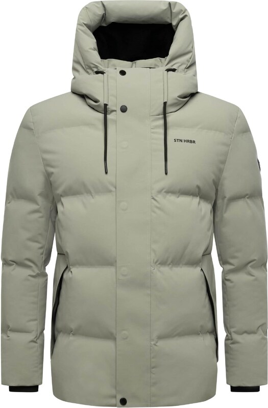 STONE HARBOUR Функционално яке 'Taviaan XX' сиво-бежово