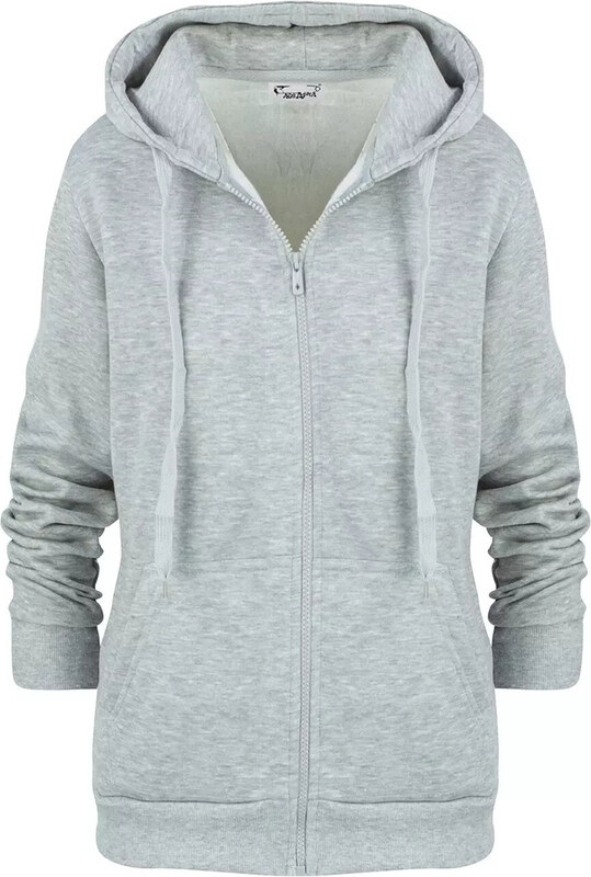 Pri Unzipped kangaroo sweatshirt with hood SELENA