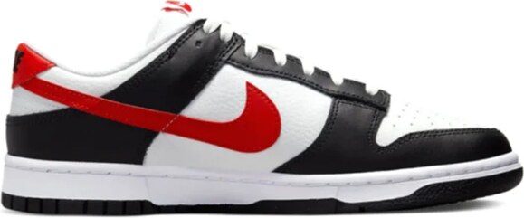 Nike Dunk Low Retro Red Swoosh Panda