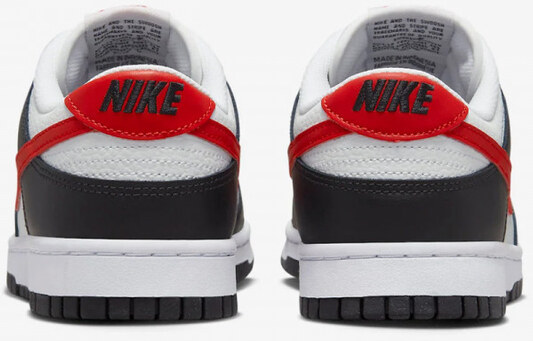 Nike Dunk Low Retro Red Swoosh Panda