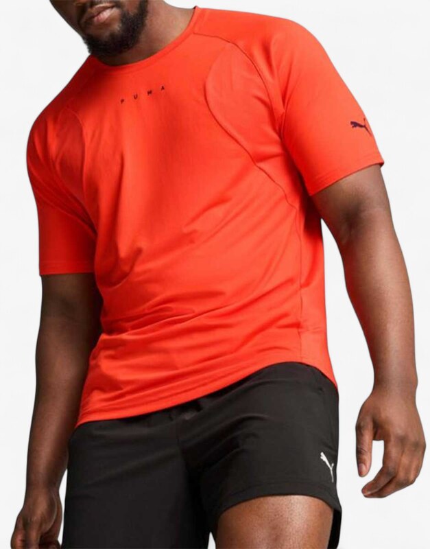 PUMA Cloudspun Soft Breathable Tee Orange