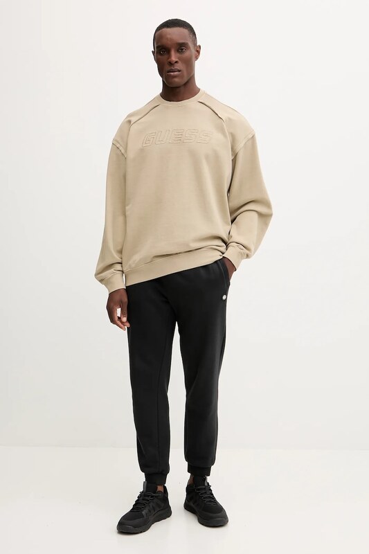 Памучен суичър Guess LASI