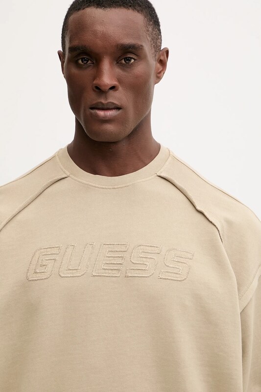 Памучен суичър Guess LASI