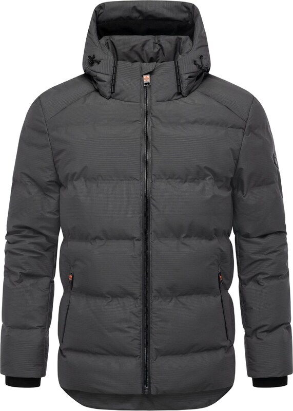 STONE HARBOUR Зимно яке 'Gavriloo XX' антрацитно черно