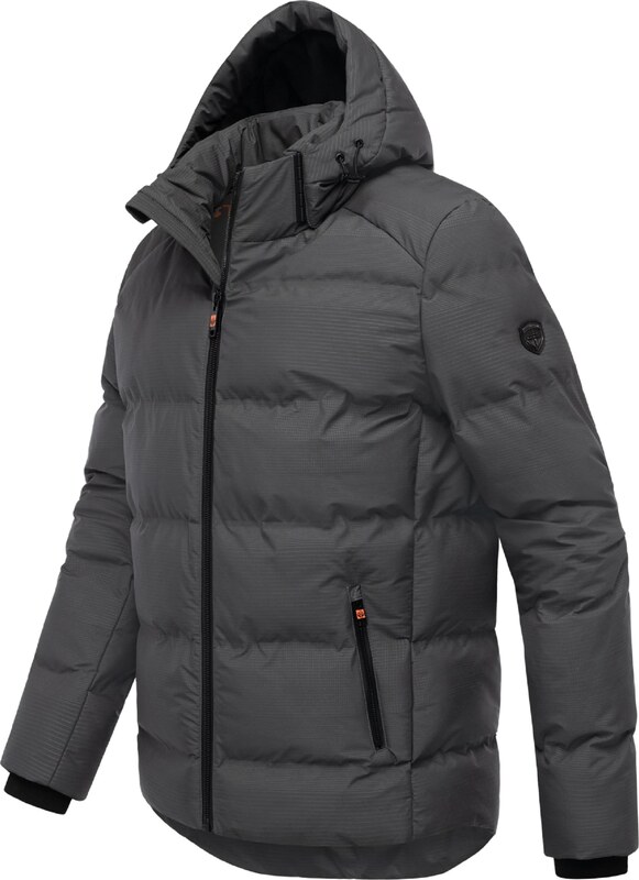 STONE HARBOUR Зимно яке 'Gavriloo XX' антрацитно черно