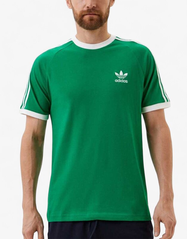 ADIDAS Originals Adicolor Classics 3-Stripes Tee Green M