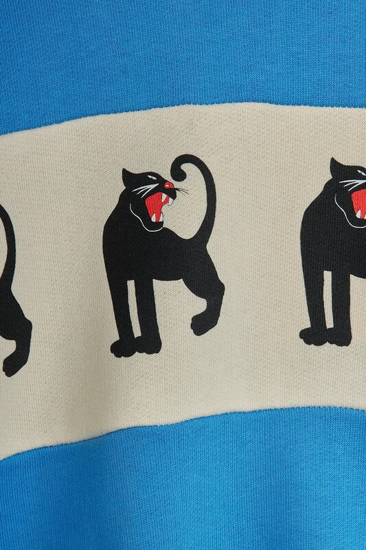 Детски памучен суичър Mini Rodini Panther